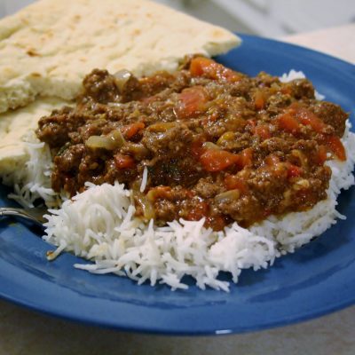 Ground Beef Curry #SundaySupper