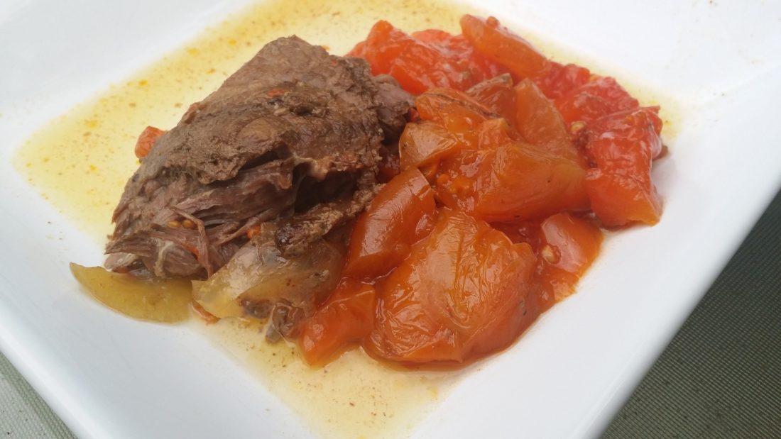 slow cooker english roast