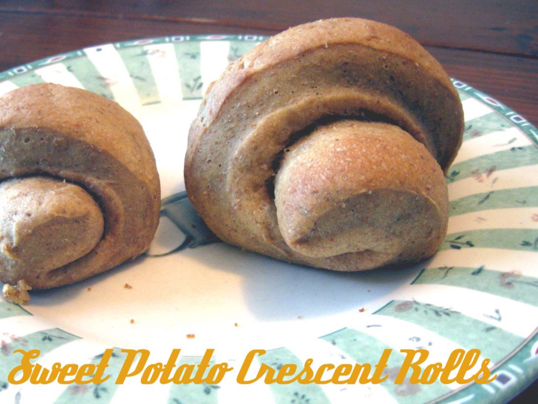 sweet potato crescent rolls