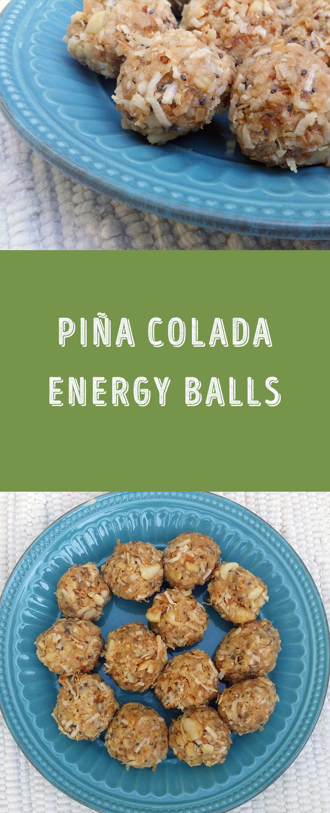 Piña Colada Energy Balls