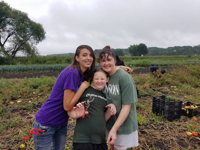 Making Memories Picking Squash On the Farm