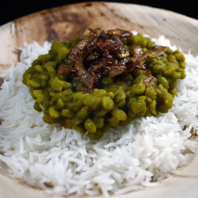 Curried Split Peas (Dhal) #SundaySupper
